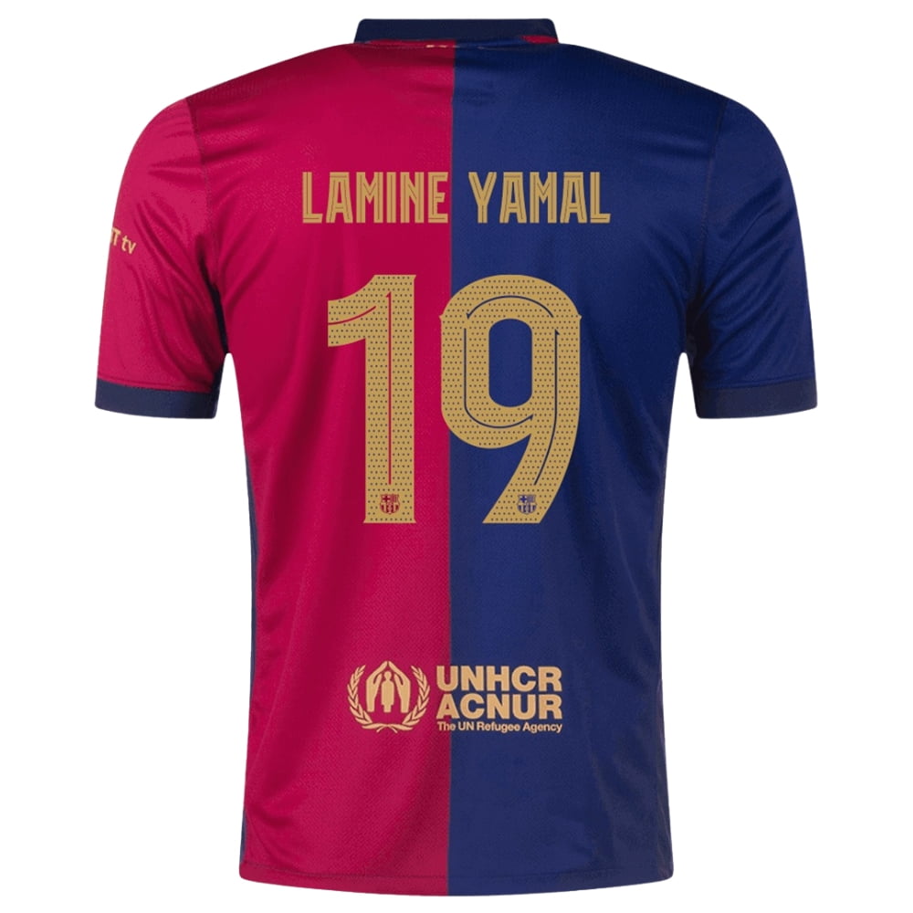 Barcelona Lamine Yamal #19 Home Jersey - Image 11