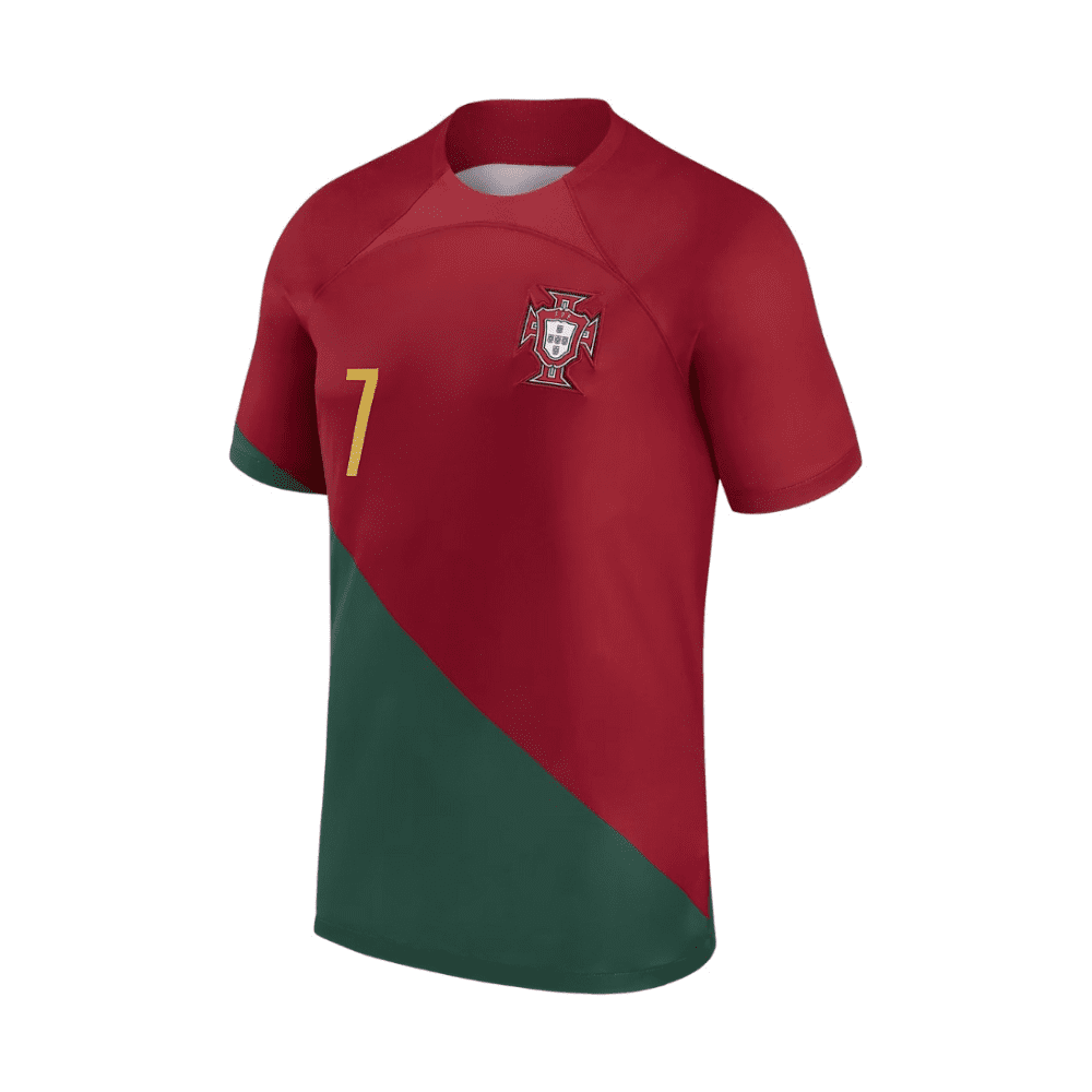 Portugal Ronaldo #7 Home Jersey - Image 7