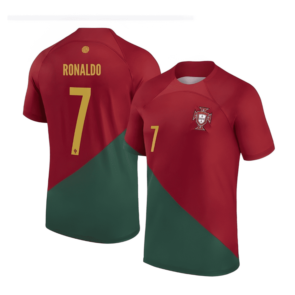Portugal Ronaldo #7 Home Jersey - Image 8