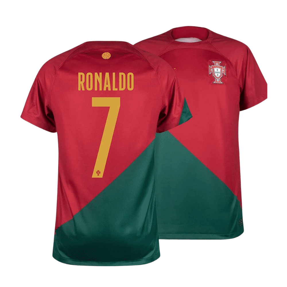 Portugal Ronaldo #7 Home Jersey - Image 2