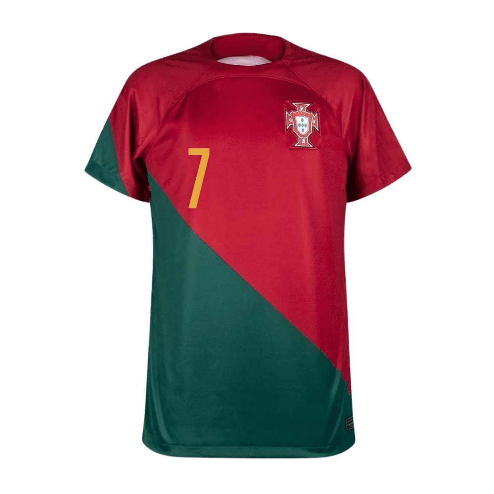 Portugal Ronaldo #7 Home Jersey - Image 9
