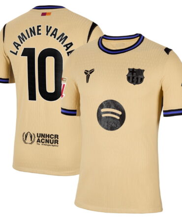 Barcelona Lamine Yamal #10 Away Jersey 2025/26