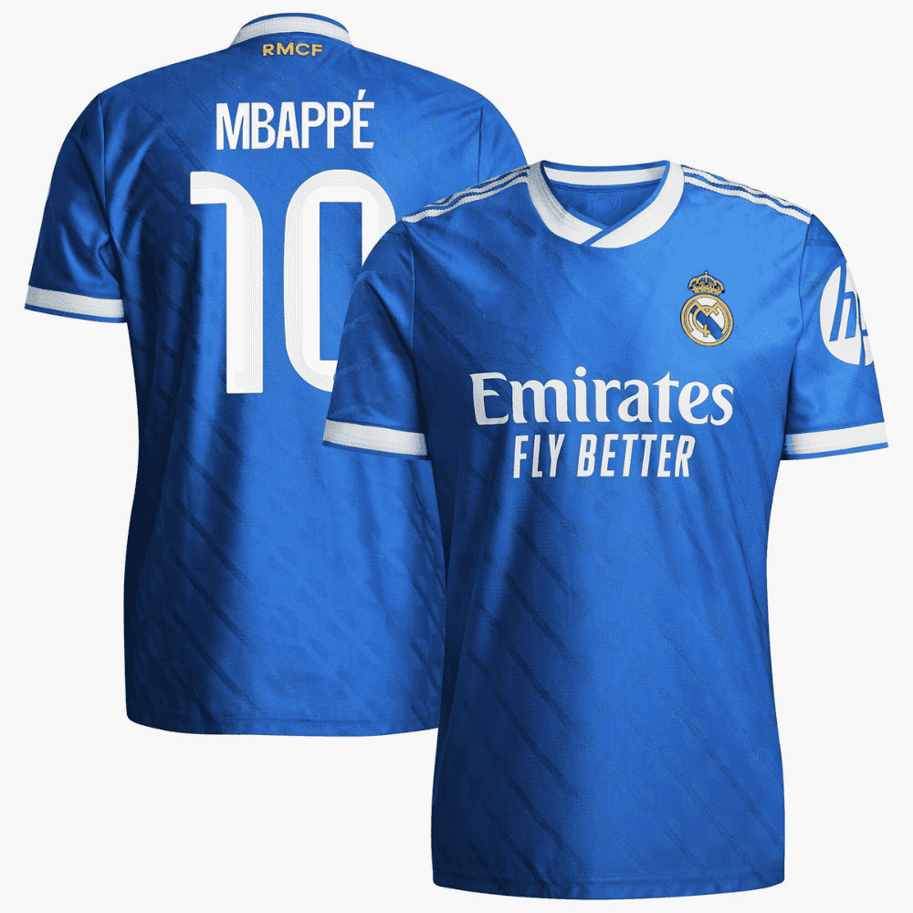 Real Madrid Mbappe #10 Away Jersey 2025/26