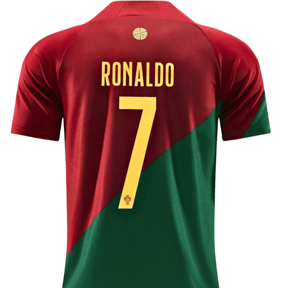 Portugal Ronaldo #7 Home Jersey - Image 4