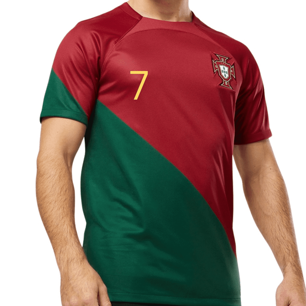 Portugal Ronaldo #7 Home Jersey - Image 6