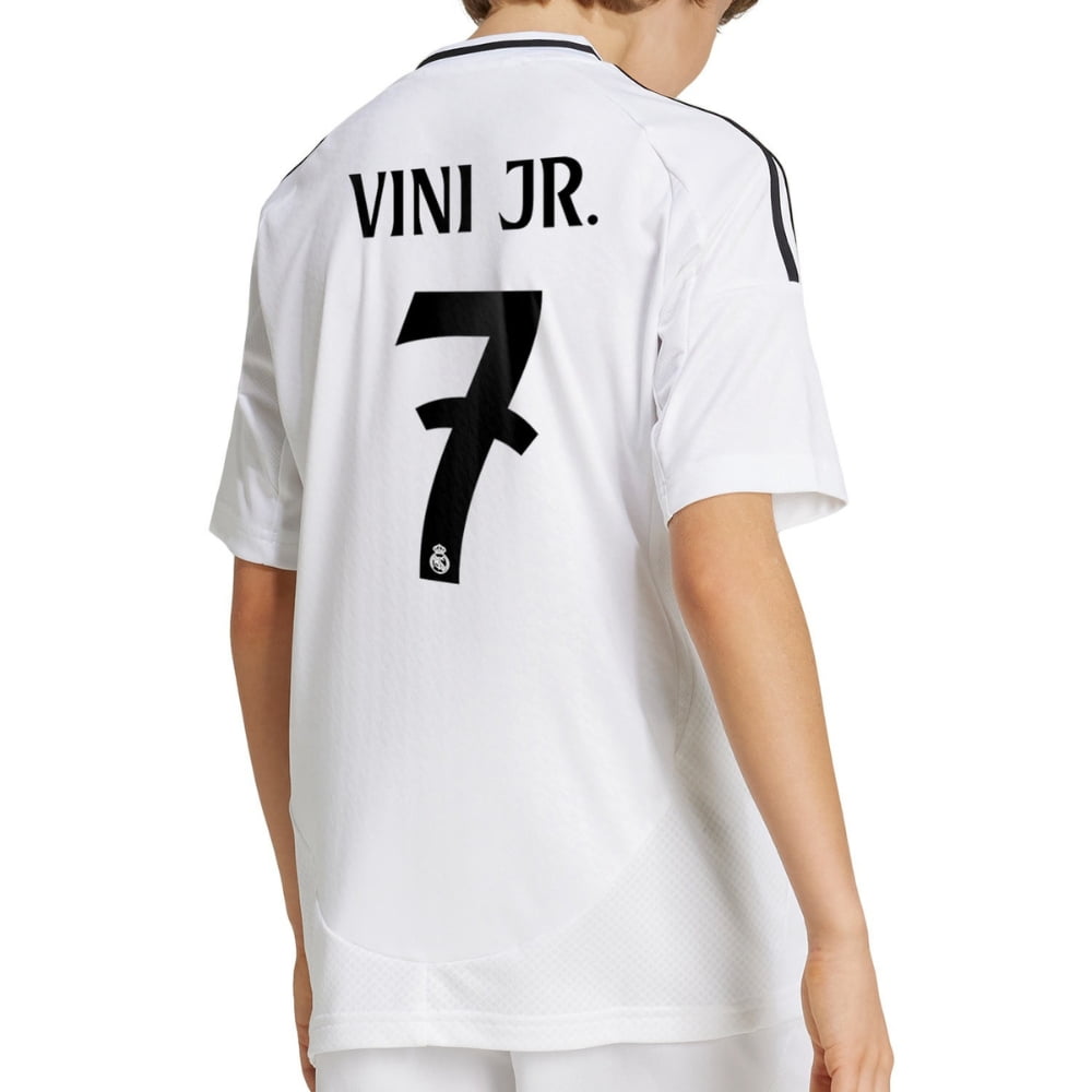 Real Madrid Vinicius Jr #7 Home Jersey 2023/24 - Image 7