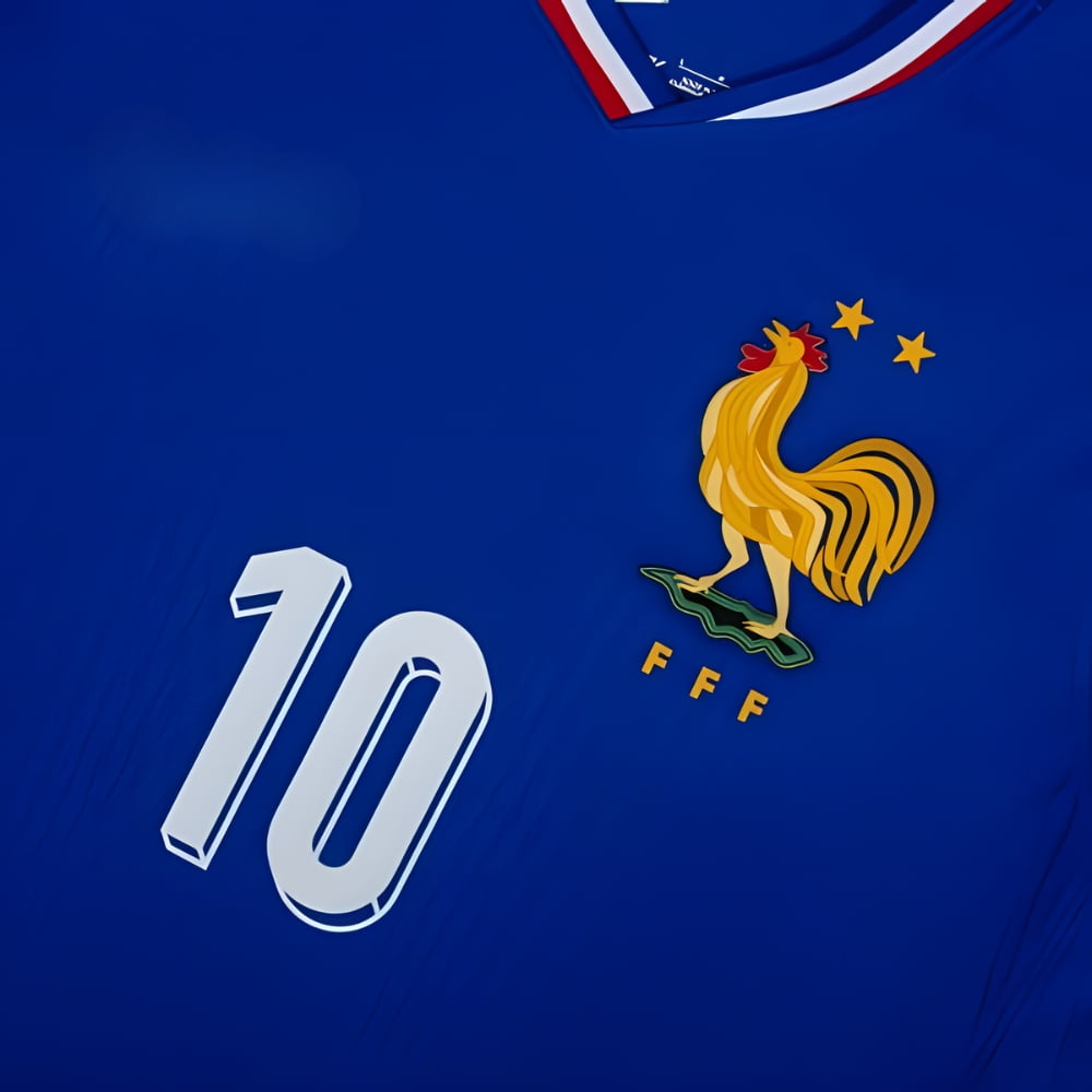 France Mbappe #10 Home Jersey 2024 - Image 6