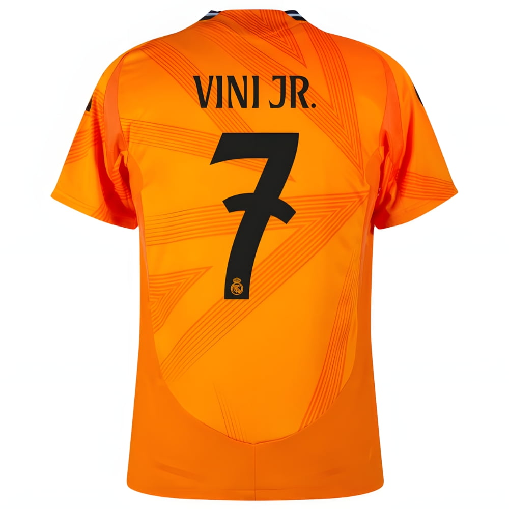 Real Madrid Vinicius Jr #7 Third Jersey 2024/25 - Image 3