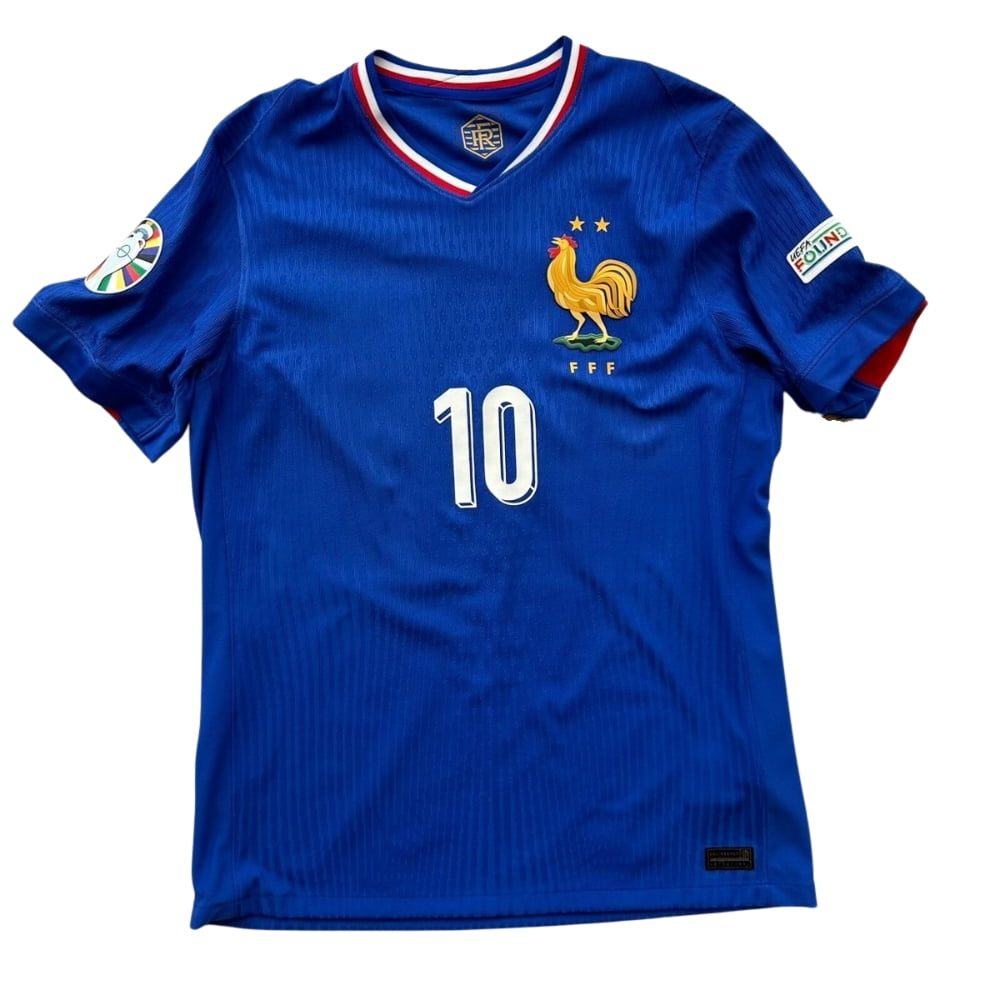 France Mbappe #10 Home Jersey 2024 - Image 3